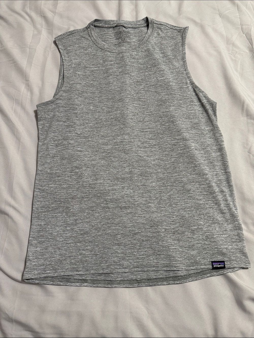 Patagonia Women's Heather Gray Muscle Tank Top